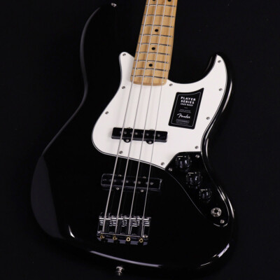 New Fender / Player Series Jazz Bass Black Maple MX22271149 Electric Bass Guitar