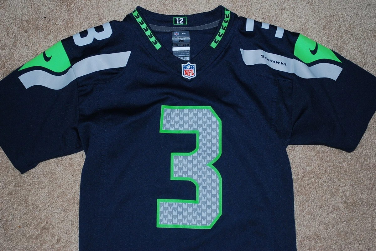 Youth medium russell wilson jersey 2025