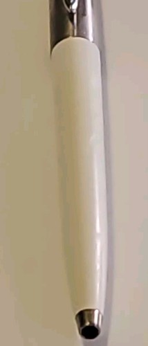Parker Pen Jotter Calendario Perpetuo Penna a Sfera Bianco Argento Vintage Inghilterra - Foto 4 di 9