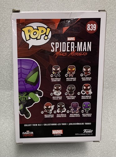 Funko Pop! Marvel: Spider-Man: Miles Morales 839 - Purple Reign - Imagen 2 de 2