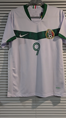 Mexico National Team Away - World Cup 06 - White - J. Borgetti #9