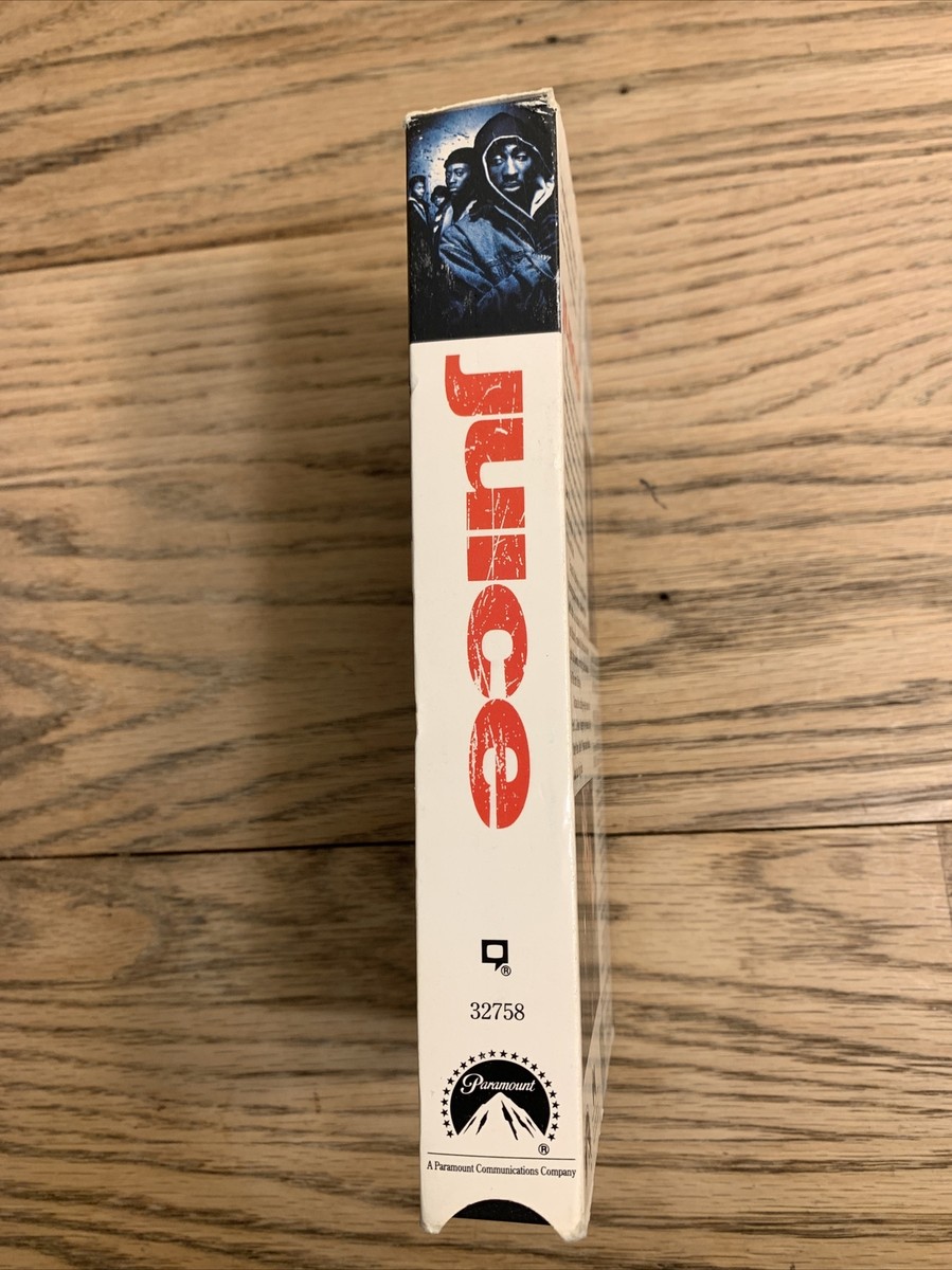 Juice - 1992 VHS Tape with Tupac Shakur, Omar Epps - Tested