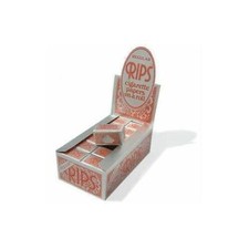 NEW: Rips Regular Red Cigarette Rolling Papers On a Roll,  24 Packs, Size7mm