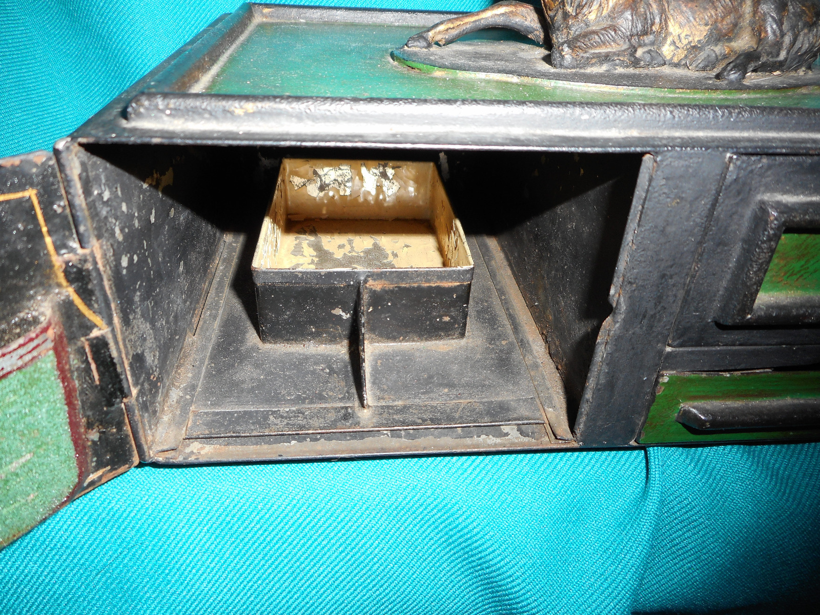 Vintage Desk Box with Stag *1920s* eBay