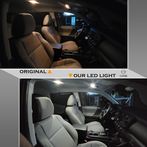 14 x Ultra White LED Lights Interior Package Kit For 2009 - 2016 Toyota Venza - Picture 5 of 8