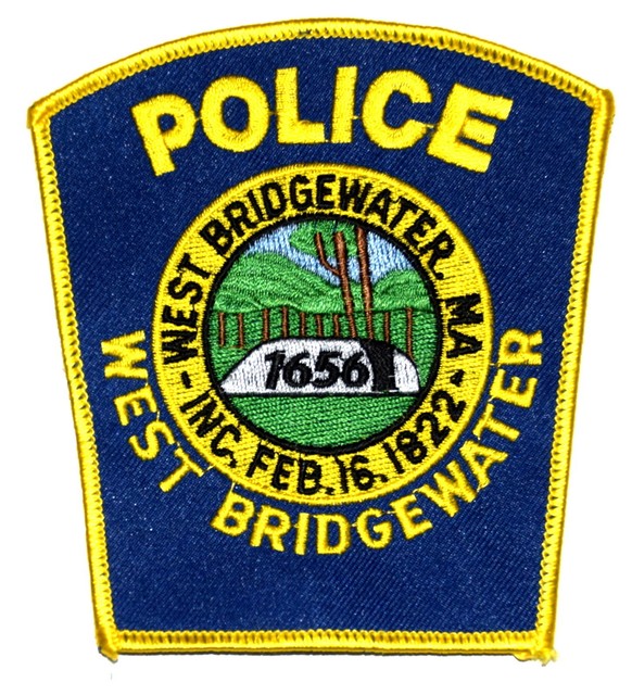 WEST BRIDGEWATER MASSACHUSETTS MA Police Sheriff Patch ROCK CITY LOGO