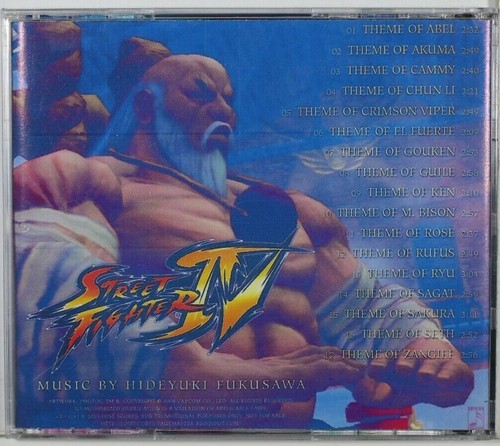 Street Fighter IV Soundtrack Pack including rare CapCom CD-R - CD Sent Tracked - Picture 12 of 12