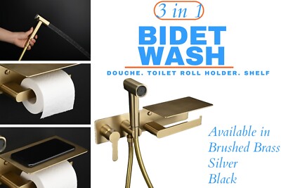 Designer Luxus Hand Bidet WC Jet Spray Hygienische Dusche Dusche Kit