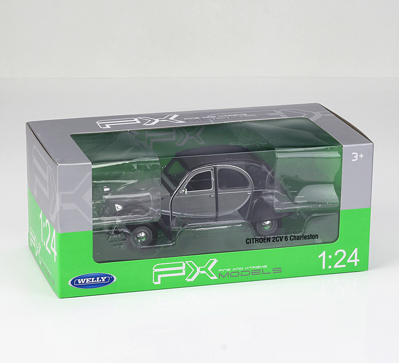 シトロエン 2CV6 CHARLESTON ミニカー Welly 1:24 Citroen 2CV6 Charleston Model Diecast Car