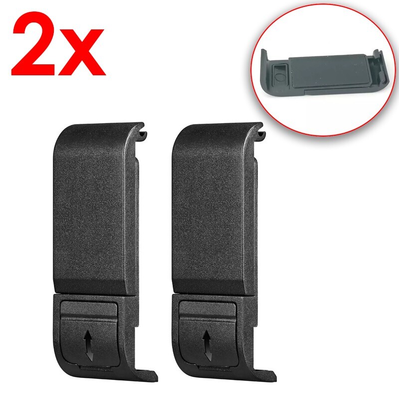 2x Accessories Plastic Battery Side Interface Cover for GoPro HERO10/9/HERO12/11-image