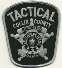 SWAT TEXAS COLLIN COUNTY SHERIFF's  TACTICAL UNIT Police Patch SEK  Polizei