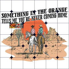 Sublimation Print Western Something Orange Ready to Press Heat Transfer