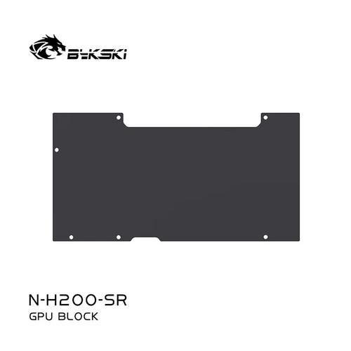 Bykski Alle Metalle GPU Wasserblock für NVIDIA Tesla H200 141G Graphics Card - Afbeelding 7 van 8
