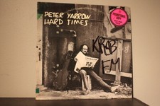 Peter Yarrow Hard Times -- Vinyl Record LP - PROMOTIONAL - KRAB Radio Seattle