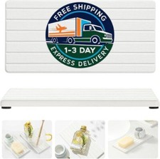 2 alfombrillas absorbentes de agua para bandeja de secado de piedra, para lavabo