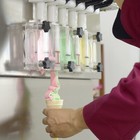 Kolice Commercial Floor style 5 Flavors Soft Ice Cream Machine,Gelato Ice maker