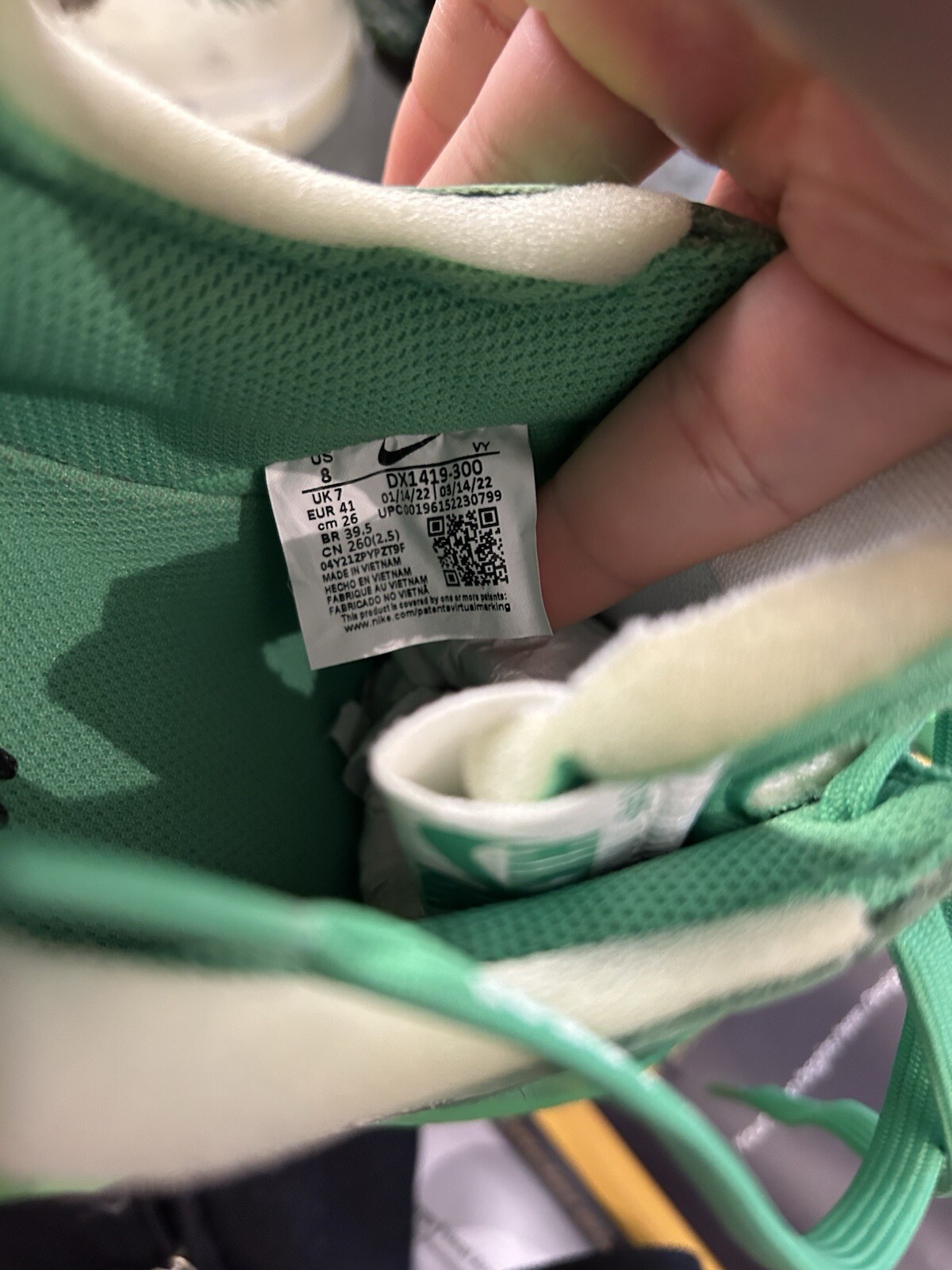 OFF WHITE X NIKE Nike X off White Air Force 1 "Brookly" US 8