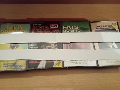 4er Set Kassette Kassetten Elvis Presley Fats Domino 