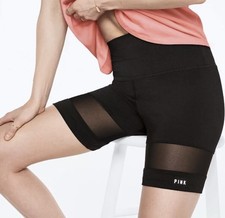 Victoria S Secret Pink Ultimate High Waist Strappy Legging Black