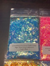 5G Iridescent High Sparkling Glitter Light Blue nail acrylic gel craft US Seller