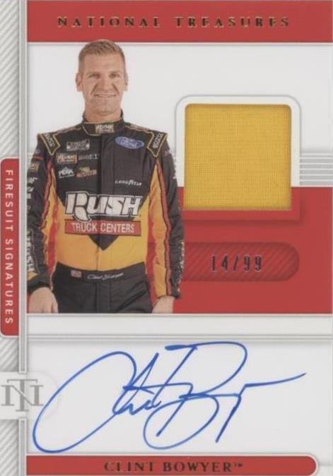 2021 Panini National Treasures - Clint Bowyer #FS-BO - 1 of 1