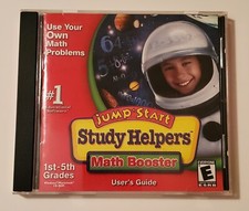 Jumpstart Study Helpers Math Booster 2003 PC Edutainment 1st-5th Grades