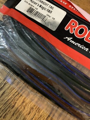 Roboworm BaitStraight Tail Aaron's Magic R&B-Brand New-SHIPS N 24 HOURS | eBay Roboworm BaitStraight Tail Aaron's Magic R&B-Brand New-SHIPS N 24 HOURS | eBay