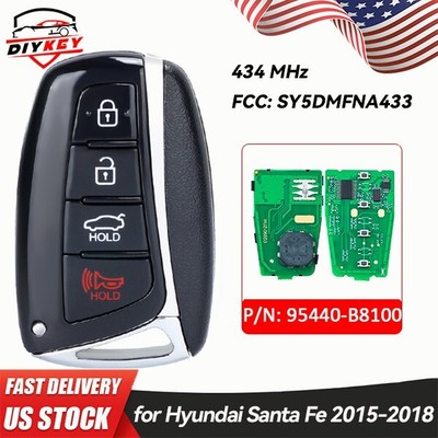 Smart Key for Hyundai Santa Fe 2015-2018 Proximity Remote Fob 95440-B8100 Tested