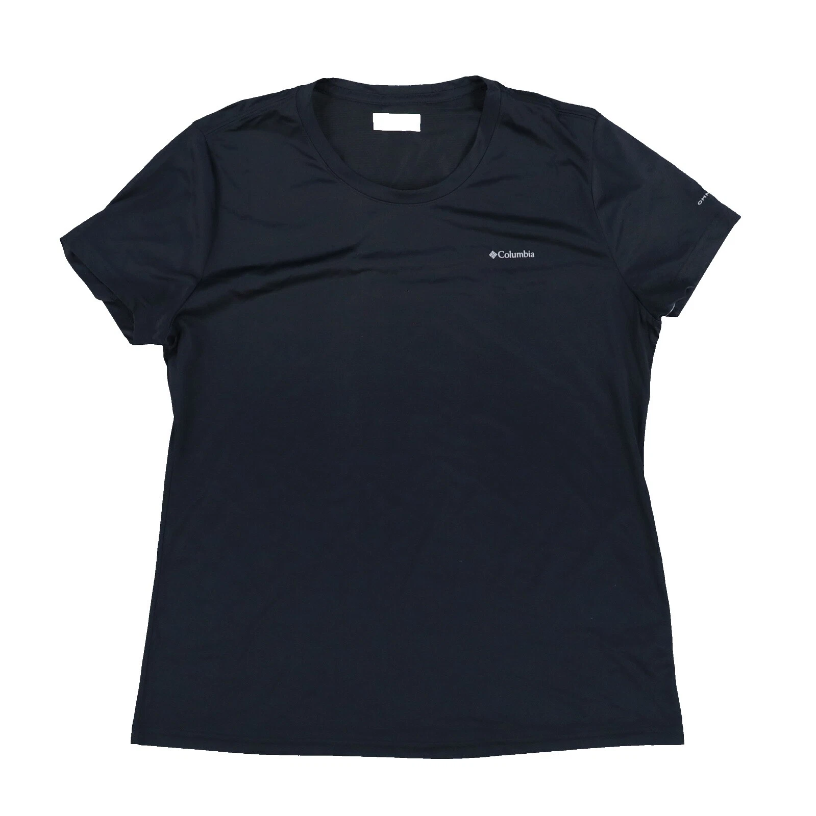 Sólido negro Columbia Activewear Tops para mujer