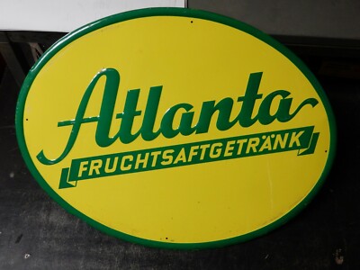 GERMAN, Atlanta Fruchtsaftgetränk (lemonade) Sign