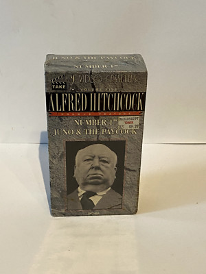 Alfred Hitchcock Take 2 VHS Unopened Set Number 17 and Juno and the Paycock