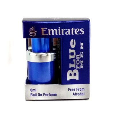 Emirate BLUE FOR MEN 6ml Attar Perfume Alcohol Free Fragrance Long Lasting 