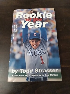 Rookie of the Year Book by Todd Strasser VTG 1993 Movie Tie-in 1st Print 