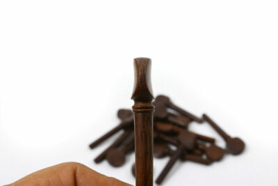 20 Piroli Per Violino In Legno Di Wenge - 5 Set (20 Pezzi) Accessori Yinfente