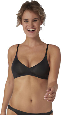 sloggi 1x Body Adapt Soft Bra Größe S schwarz 0004 BH ohne Bügel Unterwäsche