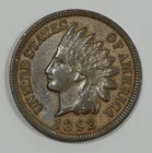 1892 Indian Head/Oak Wreath rev Cent ALMOST UNCIRCULATED 1-Cent
