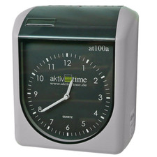 "Stempeluhr AT100A - Stechuhr Zeituhr Zeiterfassung inkl. 100 Stempelkarten"