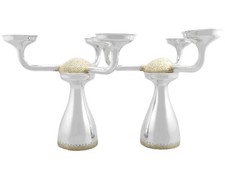 Vintage Sterling Silver Three Light Candelabra (1992)
