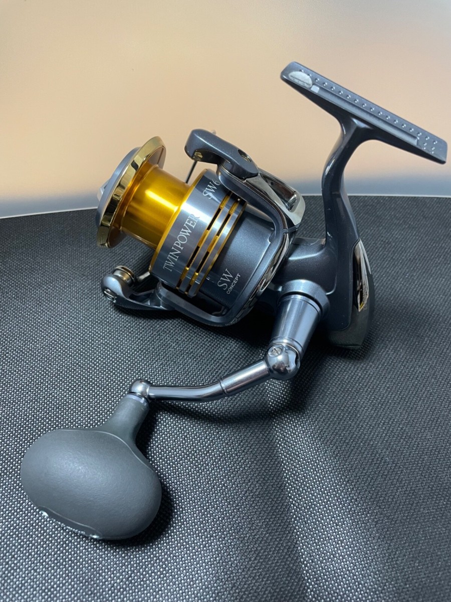 Shimano 09 TWIN POWER SW 6000HG Left Handle Spinning Reel japan 