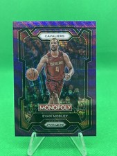 2023-24 Prizm Monopoly EVAN MOBLEY PURPLE WAVE PRIZM #20 Cleveland Cavaliers