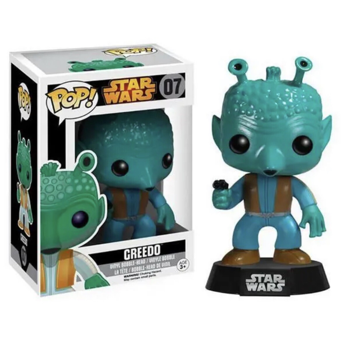 Funko Pop Star Wars Greedo Black Box Vaulted Retired #07 | eBay