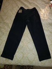 Woolrich Women Pant 10 BLACK Cuffed