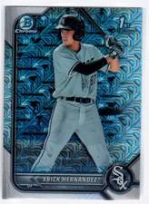 2022 Bowman Chrome Mega Box Prospects #BCP181 Erick Hernandez 1st Bowman