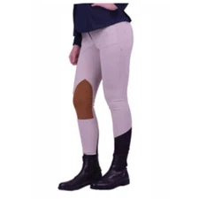 647036 Royal Highness Women's Meryl Active Knee Patch Breech - Tan NEW