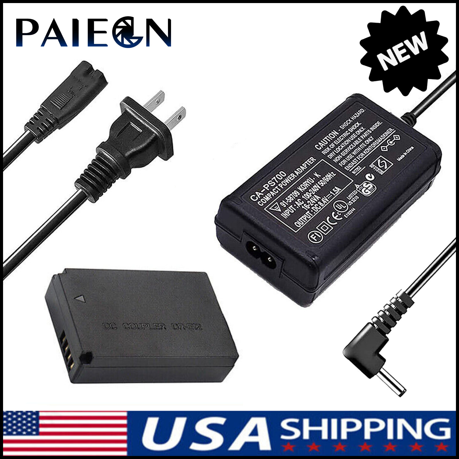 Dummy Battery For Lp-e12 Lc-e12 Canon Eos M50 M200