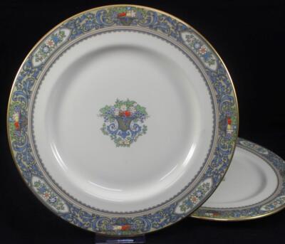 Lenox Autumn Gold Backstamp Set of 2 Millennium Stamped Dinner