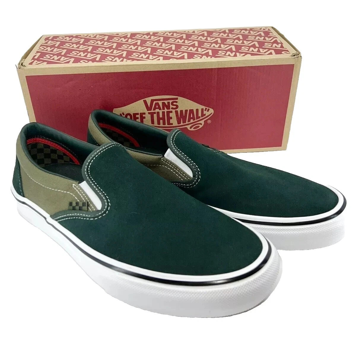 Zapatos de gamuza vintage Vans para hombre