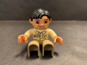 LEGO Duplo Figure Zoo LEGO Ville 4968 Male Boy Zookeeper