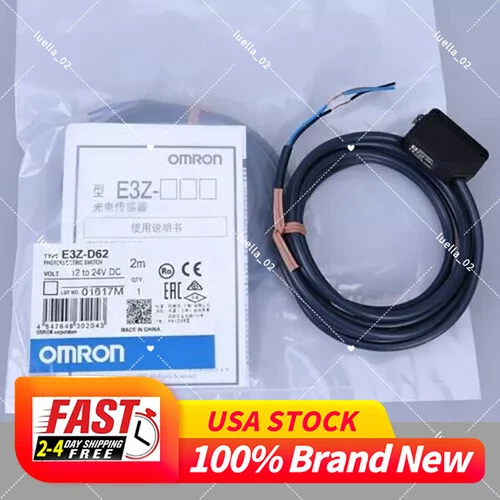 New Sealed Omron E3Z-D62 Photoelectric Sensor Switch Free Shipping