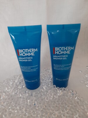 Biotherm Homme 2  x 40 ml Aquafitness Shower Gel 
